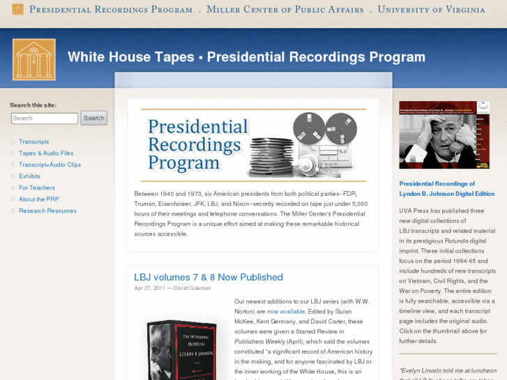 www.whitehousetapes.net