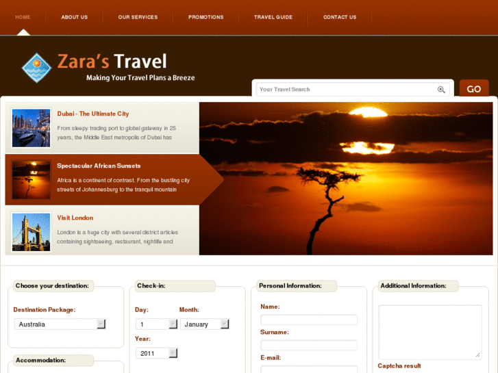 www.zarastravel.com