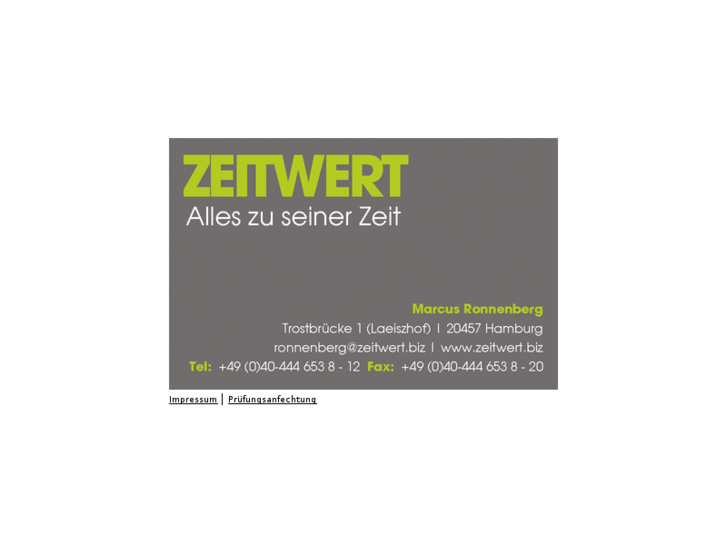 www.zeitwert.biz