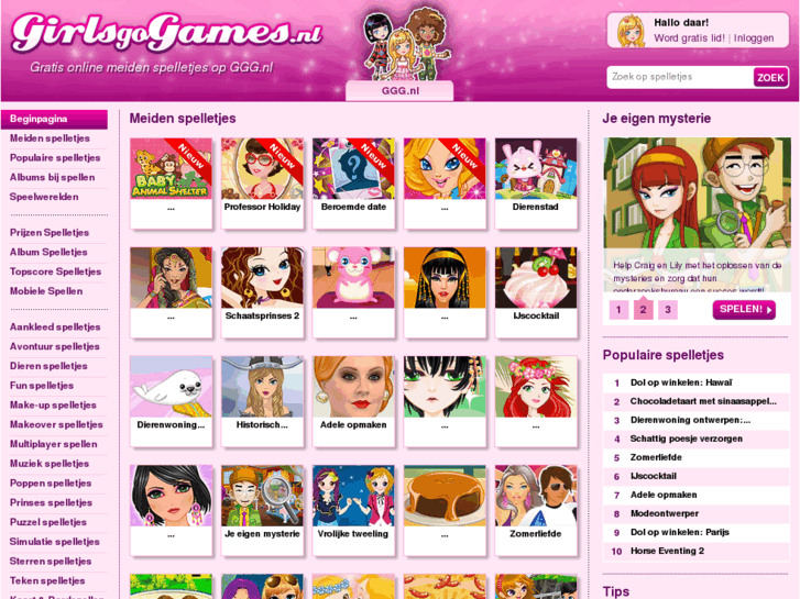 www.girlsgogames.nl