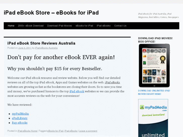 www.ipadebookstore.com.au