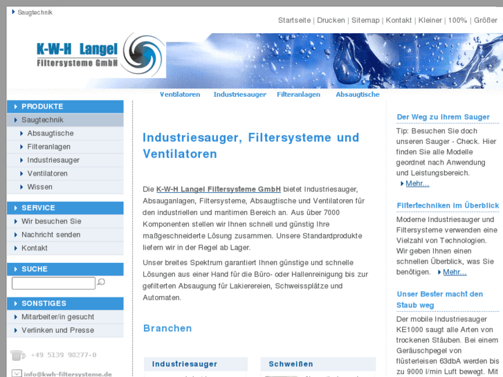 www.kwh-filtersysteme.de