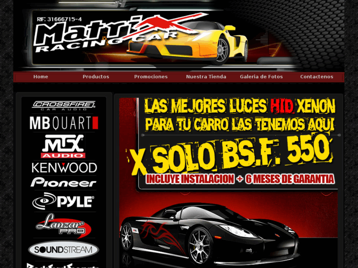 www.matrixracingcar.com