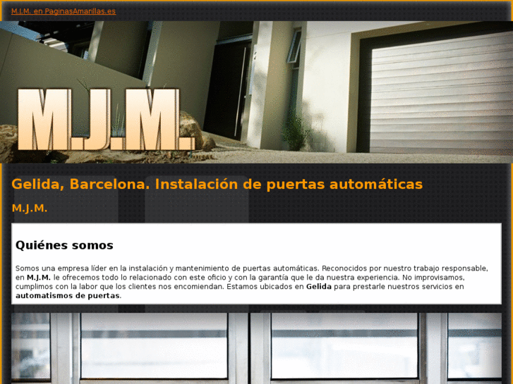 www.mjmpuertasautomaticas.com