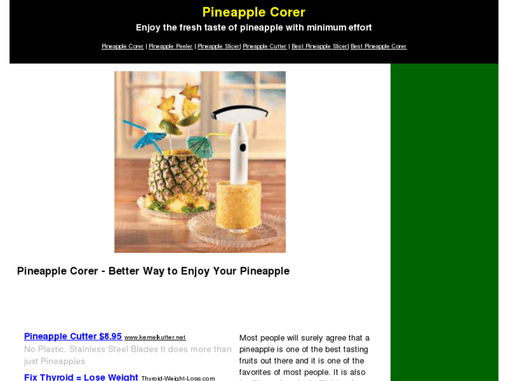 www.pineapplecorer.net