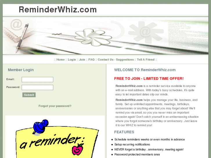 www.reminderwhiz.com