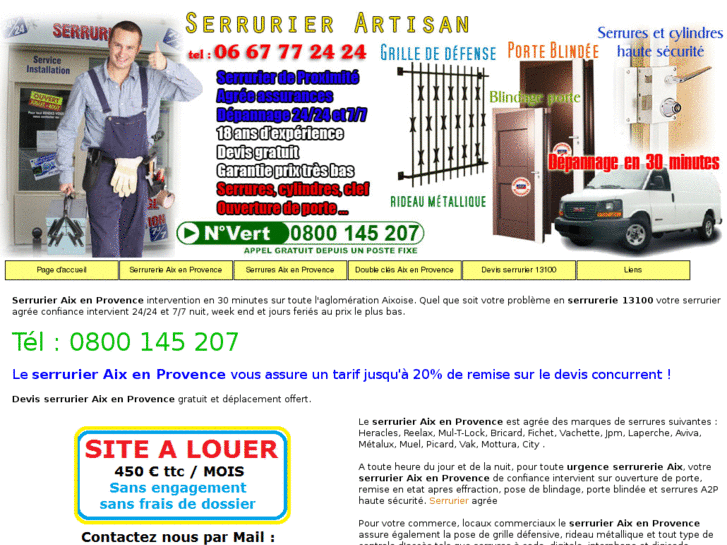 www.serrurieraixenprovence.fr