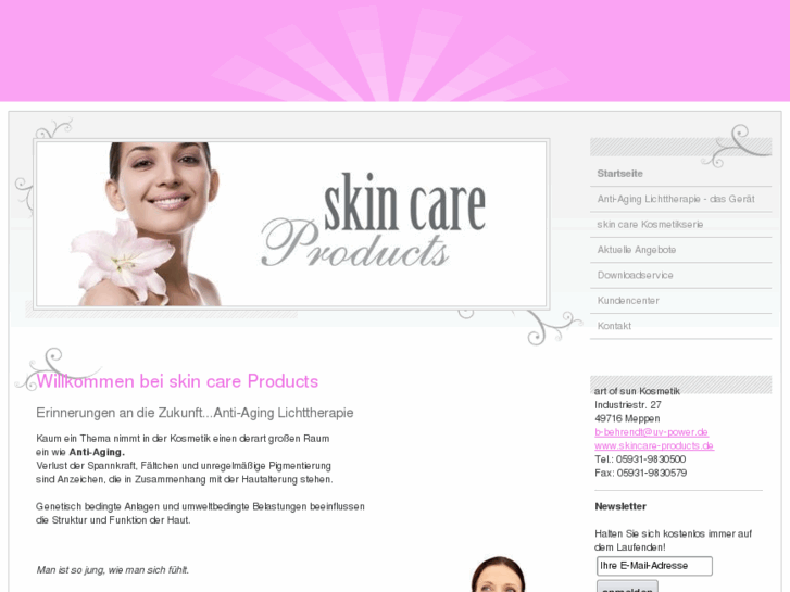 www.skincare-products.de