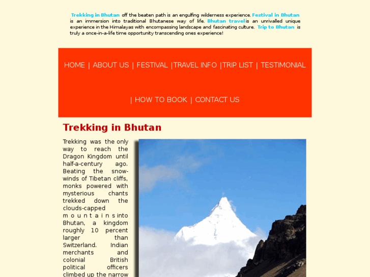 www.trekking-in-bhutan.com