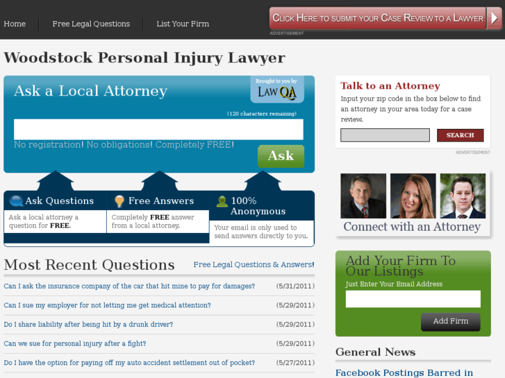 www.woodstockpersonalinjurylawyer.com