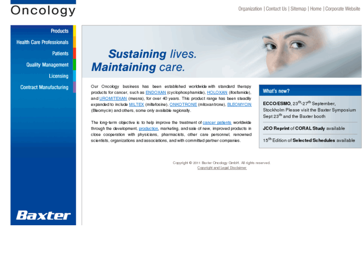 www.baxter-oncology.info
