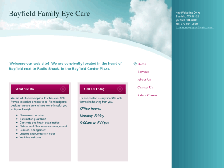 www.bayfieldfamilyeyecare.com