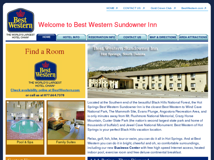 www.bestwesternhotsprings.com