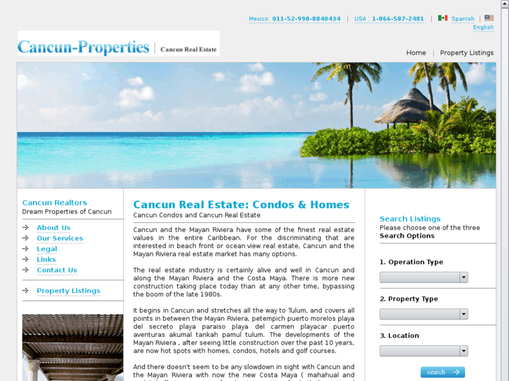 www.cancun-properties.com