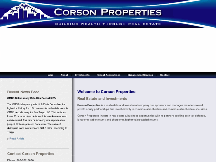 www.corsonproperties.com