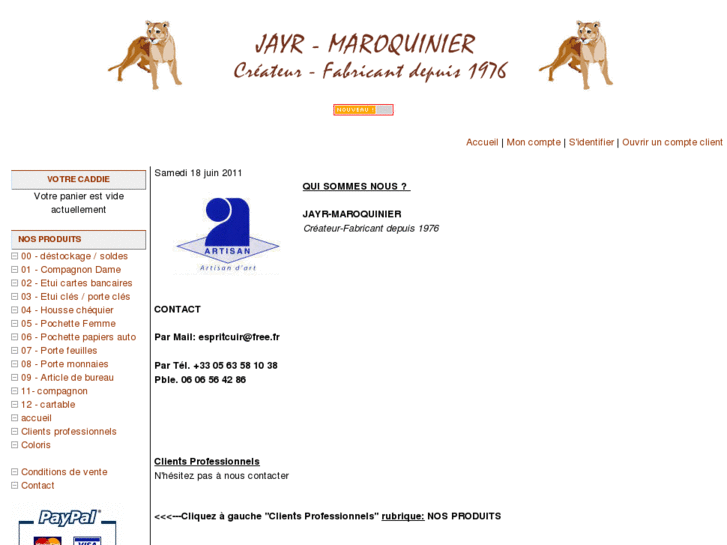 www.jayr-maroquinier.com