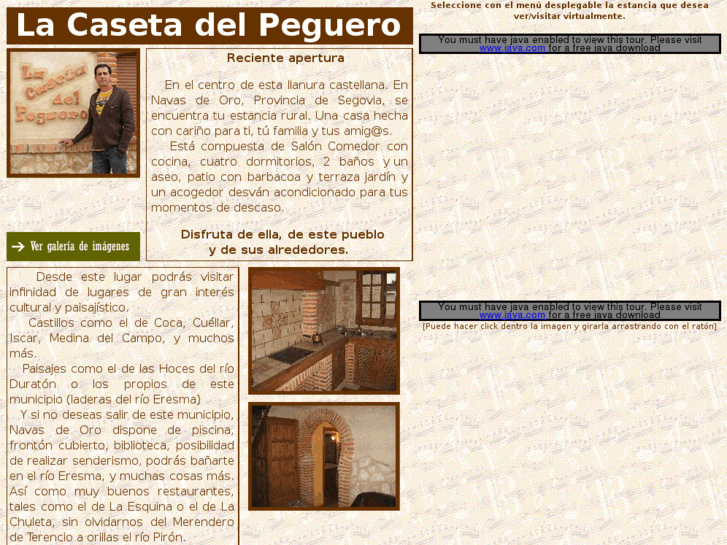 www.lacasetadelpeguero.es