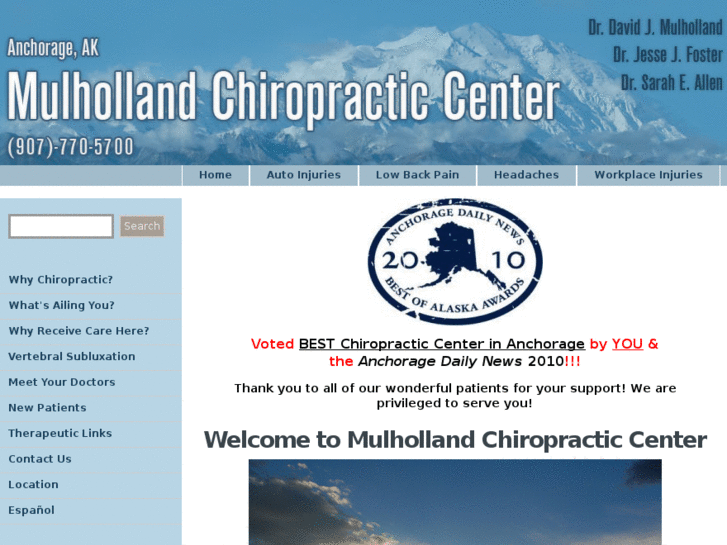 www.mulhollandchiropractic.com