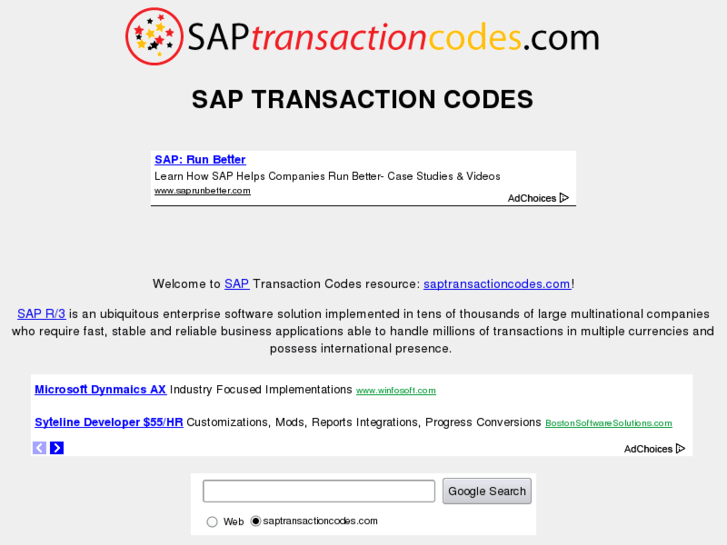 www.saptransactioncodes.com