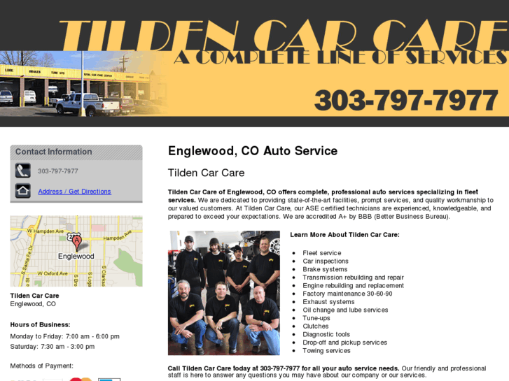 www.tildencarcarecenterco.com