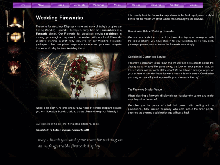 www.weddingfireworks.info