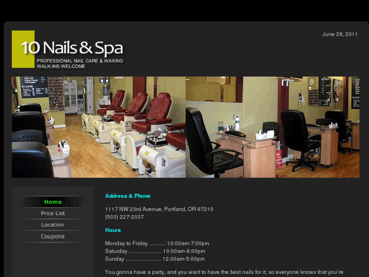 www.10nailsandspa.com