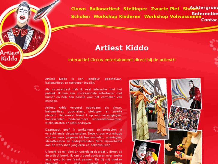 www.artiestkiddo.nl