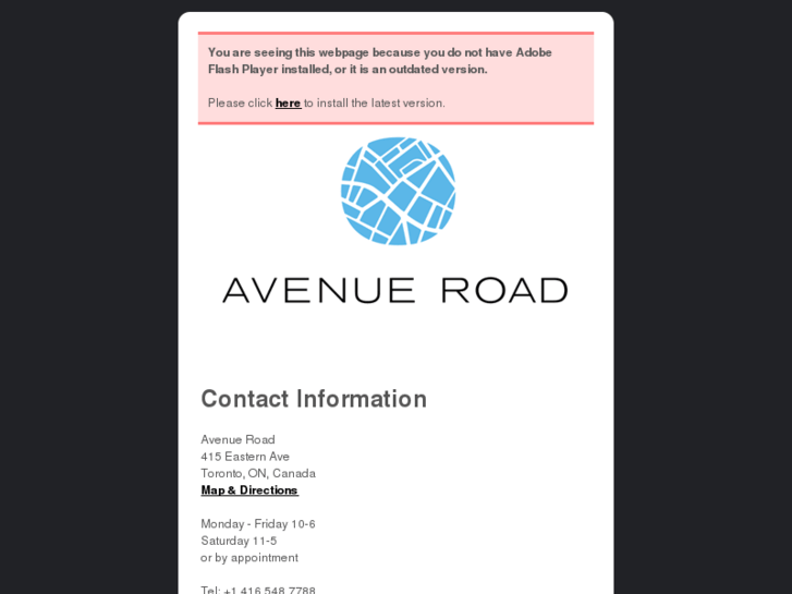 www.avenue-road.com
