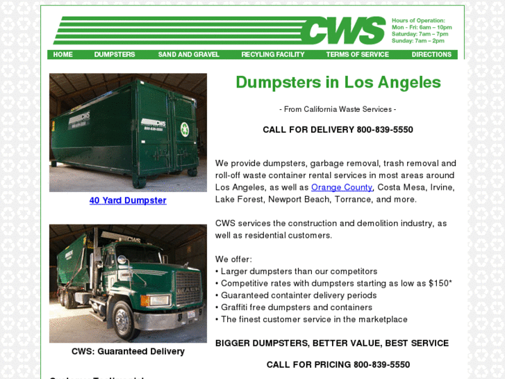 www.dumpsterslosangeles.com