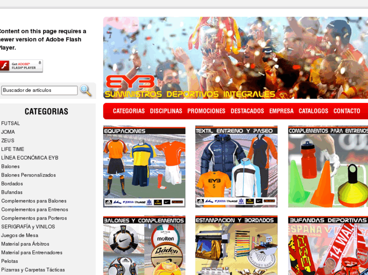 www.equipacionesybalones.com