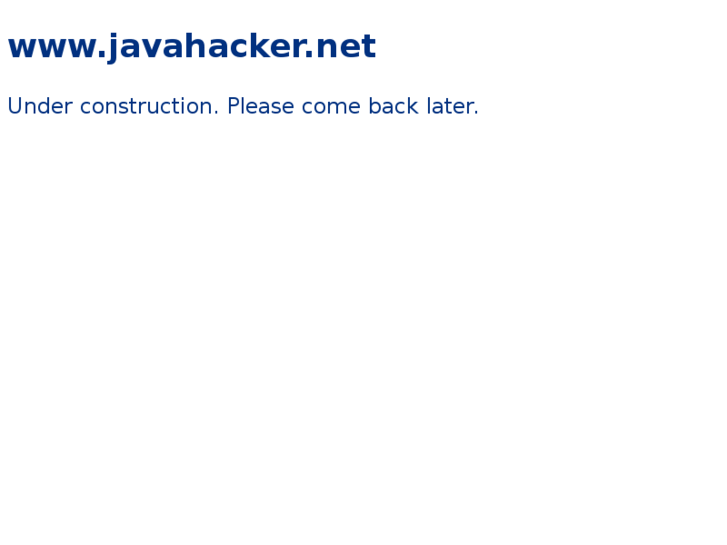 www.javahacker.net