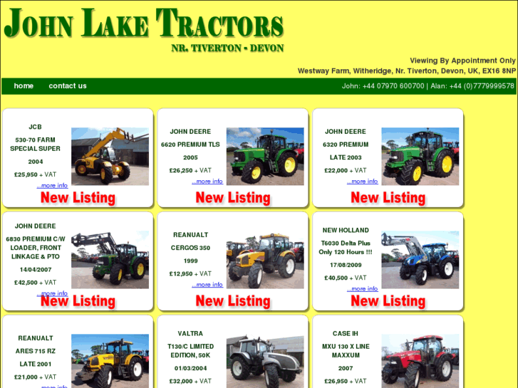 www.johnlaketractors.com