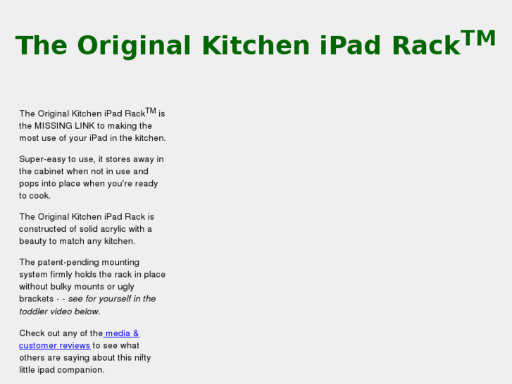 www.kitchenipadrack.com