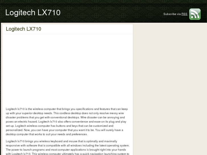 www.logitechlx710.com