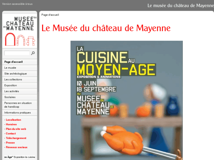 www.museeduchateaudemayenne.fr