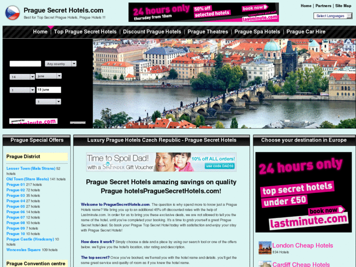 www.praguesecrethotels.com