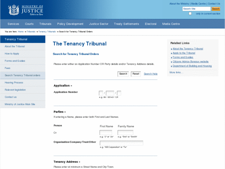 www.tenancytribunal.govt.nz