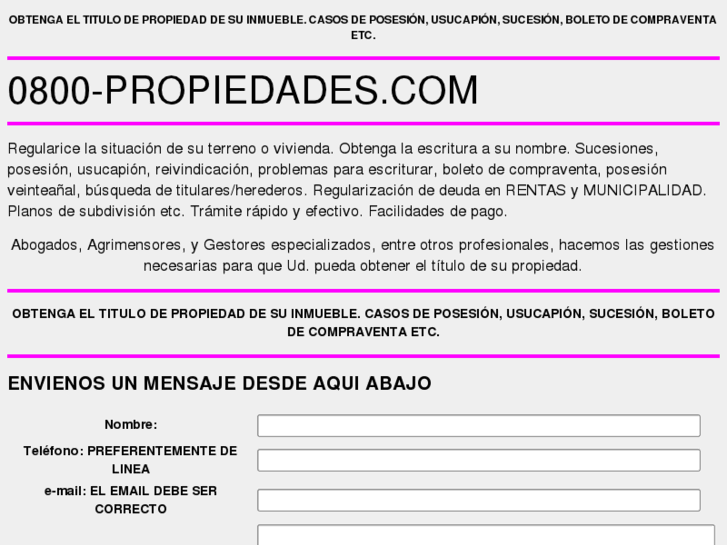 www.0800-propiedades.com