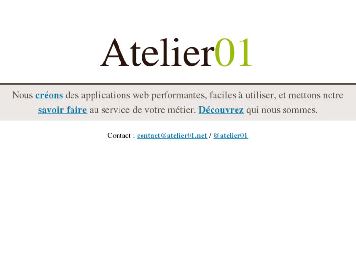 www.atelier01.net