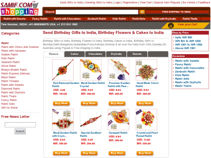 www.birthdaygiftstoindia.com