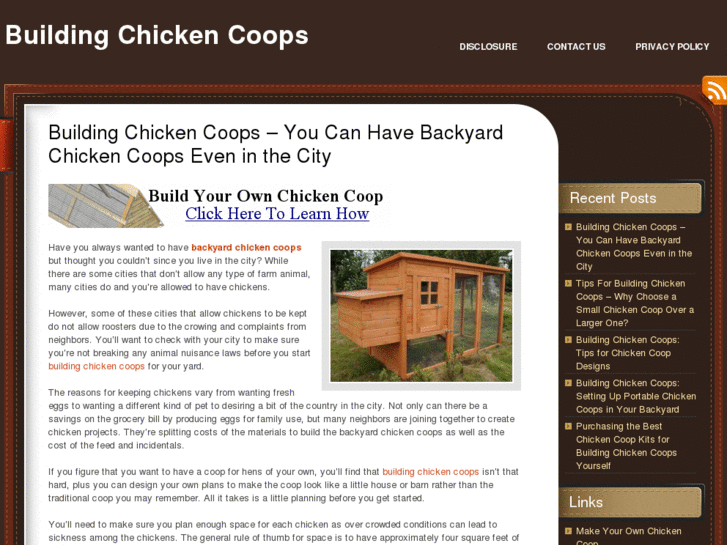 www.buildingchickencoops.org