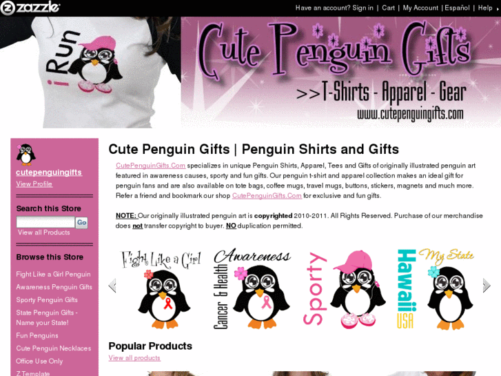 www.cutepenguingifts.com