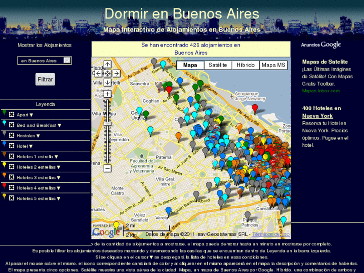 www.dormirenbuenosaires.com.ar