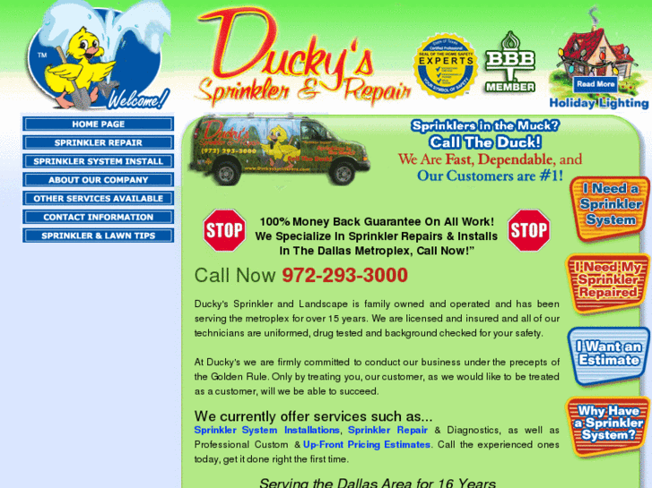 www.duckyssprinklers.com