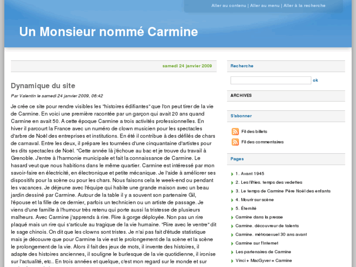 www.monsieur-carmine.com