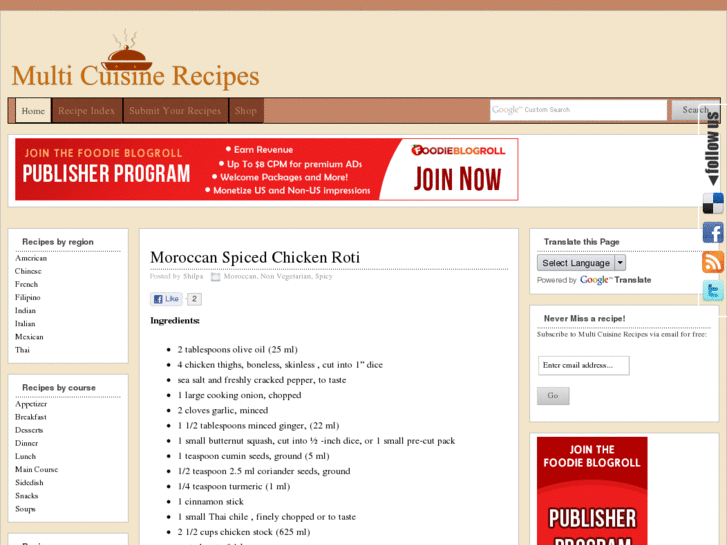 www.multicuisinerecipes.com