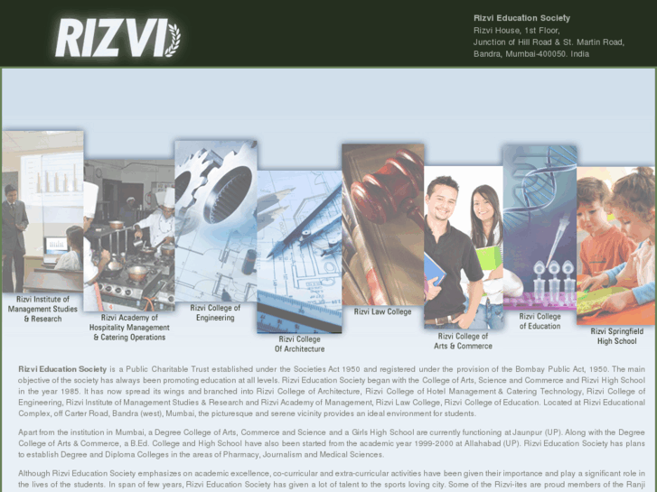 www.rizvi.edu.in