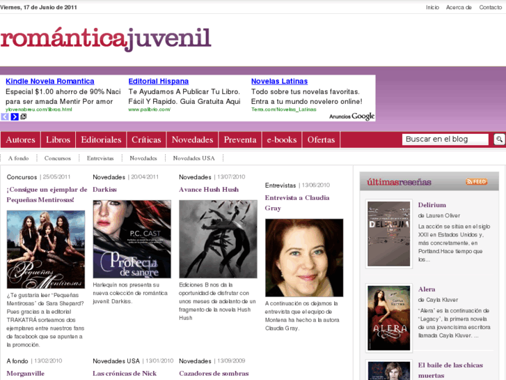 www.romanticajuvenil.com