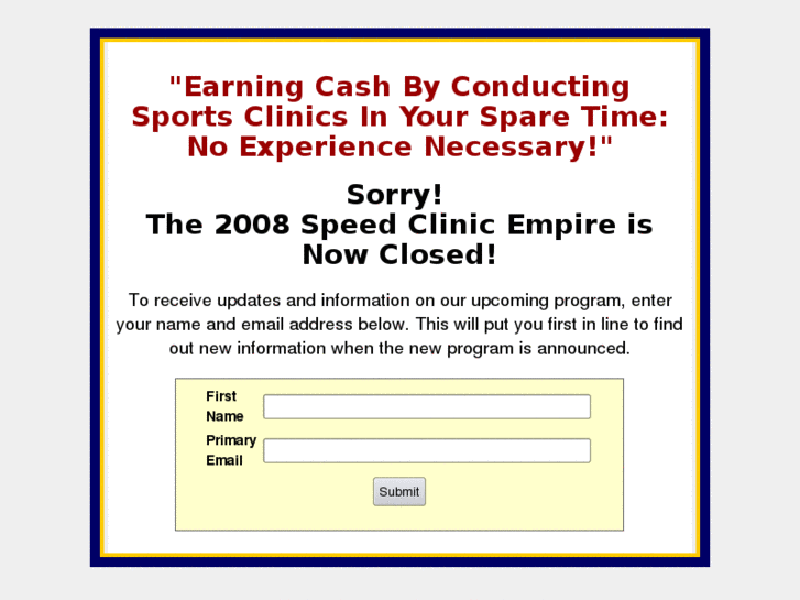 www.speedclinicempire.com