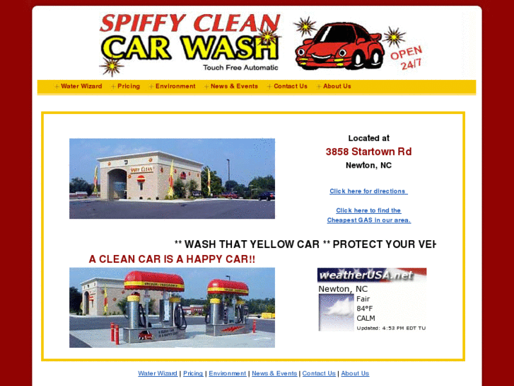 www.spiffycleancarwash.com